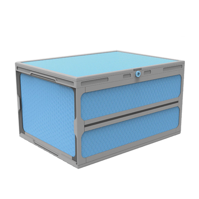 300kg bleu chargeant la boîte à palette en plastique pliante de Coreflute de boîte en plastique de surbau