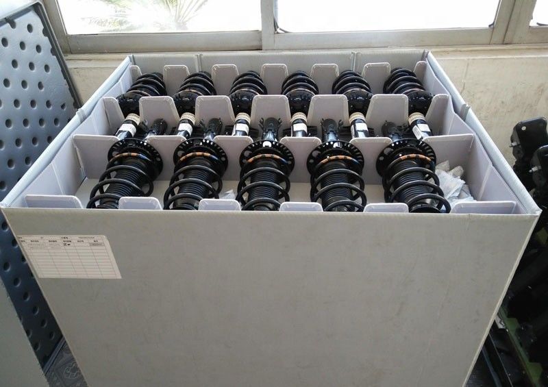 300kg bleu chargeant la boîte à palette en plastique pliante de Coreflute de boîte en plastique de surbau