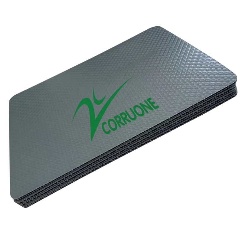 12mm pp de haute résistance a ridé la protection en carton ondulé de plancher de polypropylène de feuille
