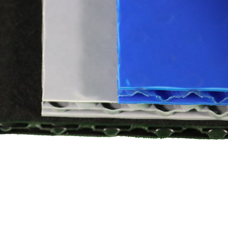 12mm pp de haute résistance a ridé la protection en carton ondulé de plancher de polypropylène de feuille