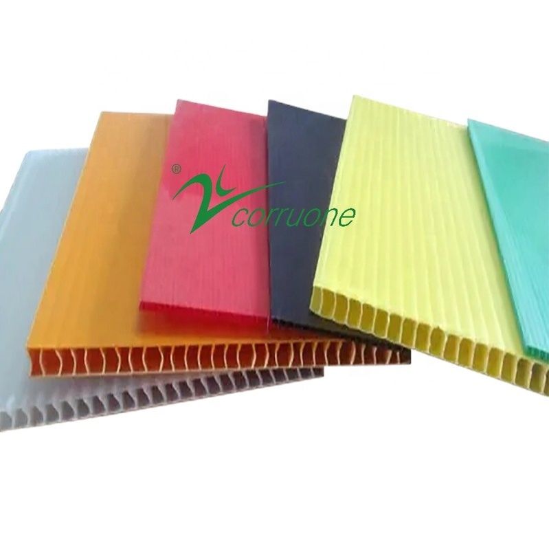 2mm 3mm 4mm 5mm 6mm 7mm pp ont ridé des panneaux de polypropylène de feuille