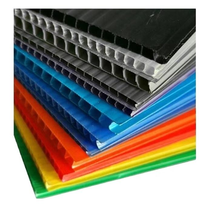 2mm 3mm 4mm 5mm 6mm 7mm pp ont ridé des panneaux de polypropylène de feuille