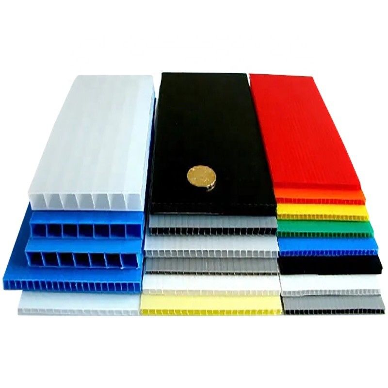 2mm 3mm 4mm 5mm 6mm 7mm pp ont ridé des panneaux de polypropylène de feuille