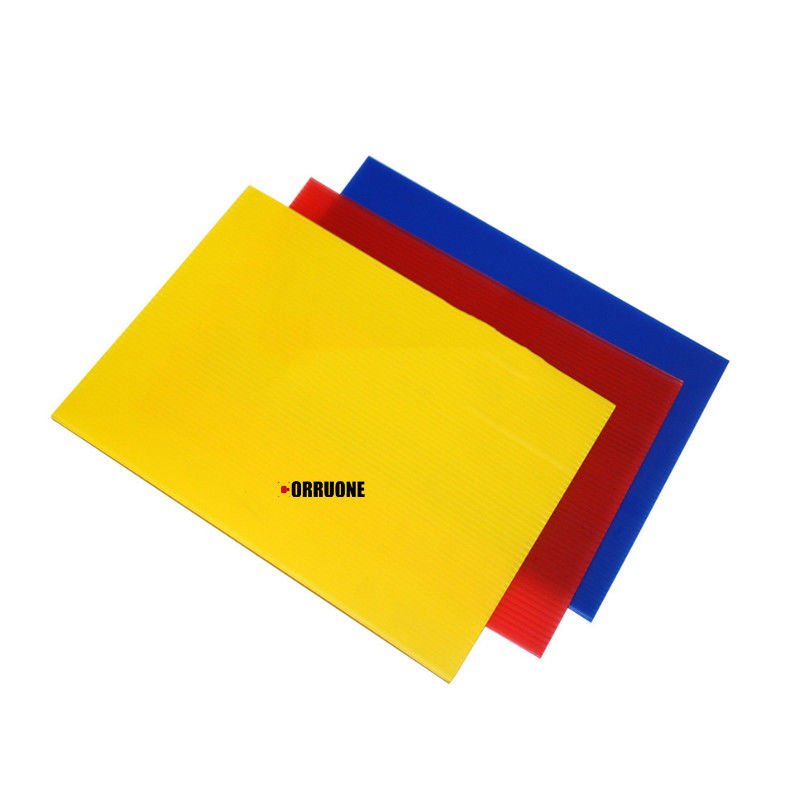 Feuille ondulée en PP 3 couches Épaisseur de la structure 0,2-2 mm Disponible Paypal Accepté
