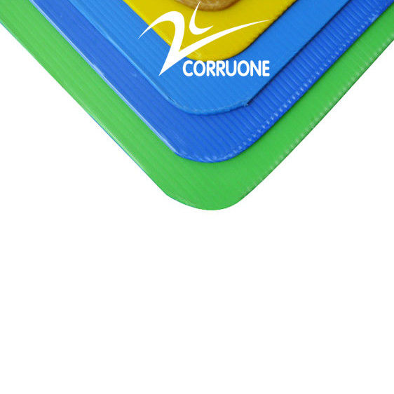 Le conseil jaune de Coroplast 5mm 6mm 8mm a ridé les feuilles en plastique 4x8