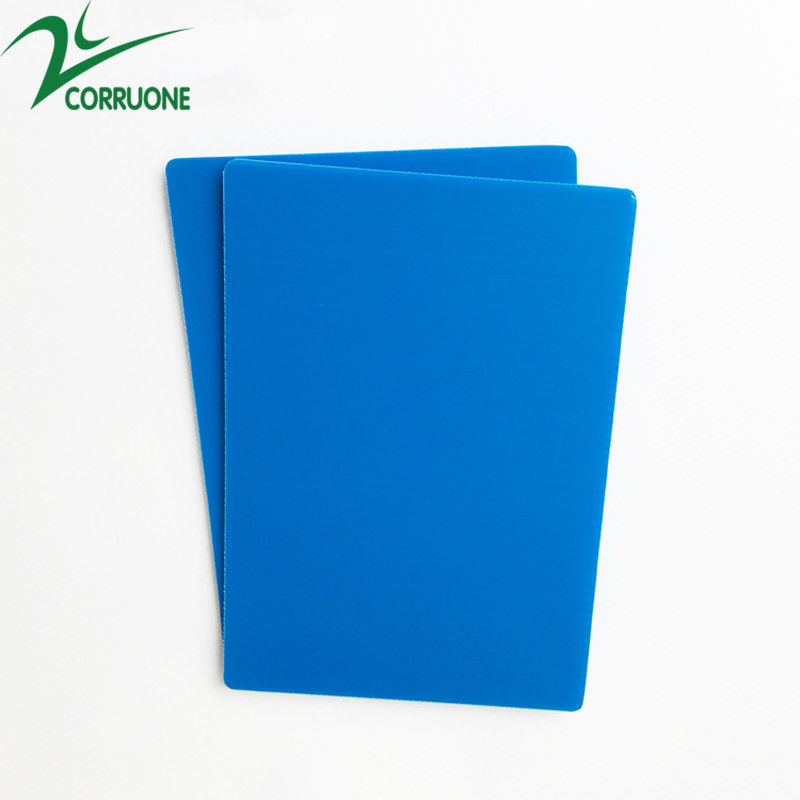 feuilles en plastique ondulées du panneau pp du panneau 4x8 Coroplast de signe de 10mm