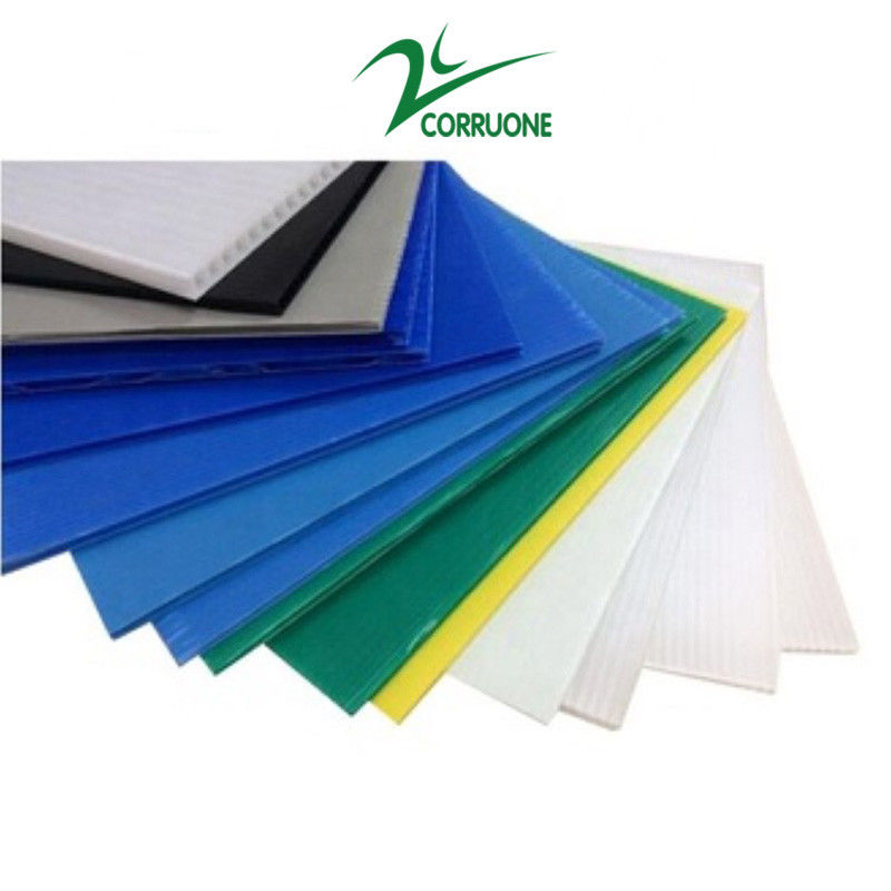 Protection Correx Corflute 2440 x 1220 de feuille du polypropylène 3mm Corflute