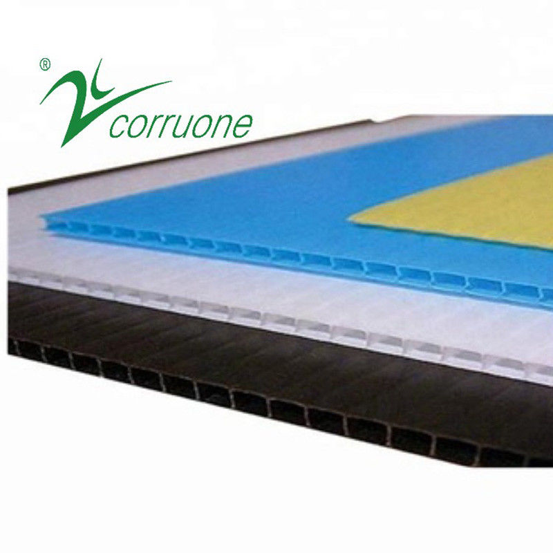 Protection Correx Corflute 2440 x 1220 de feuille du polypropylène 3mm Corflute