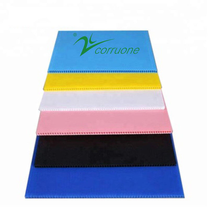 Protection Correx Corflute 2440 x 1220 de feuille du polypropylène 3mm Corflute