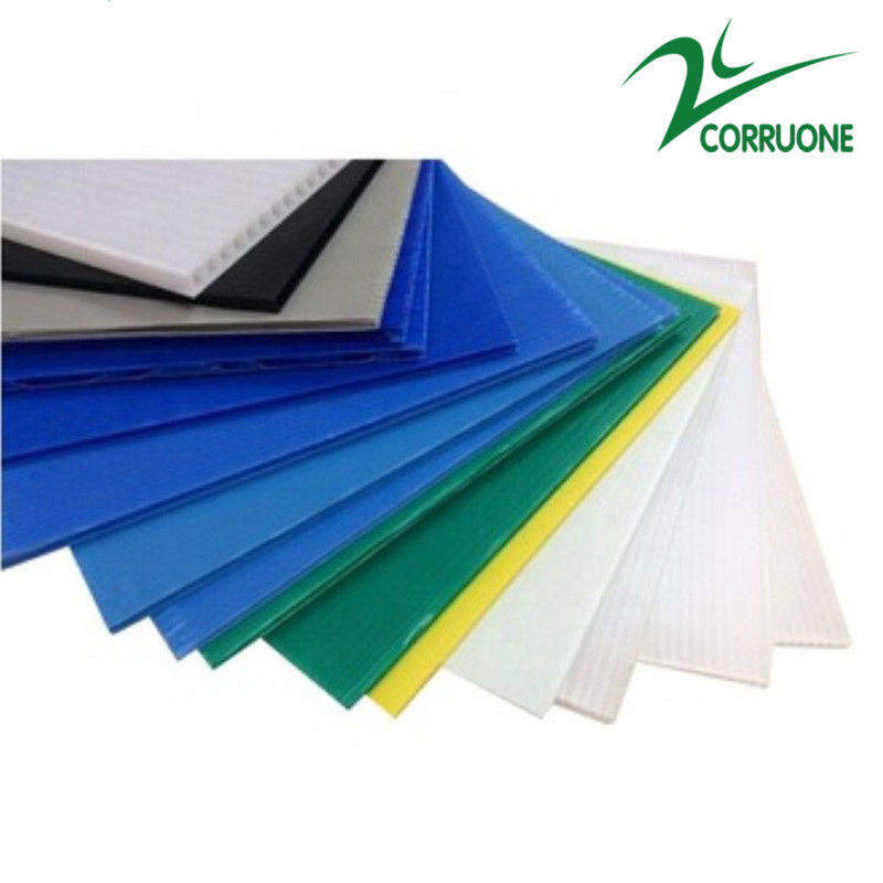 10mm 12mm Feuilles de Corflute Blanc Feuilles de protection de sol Correx