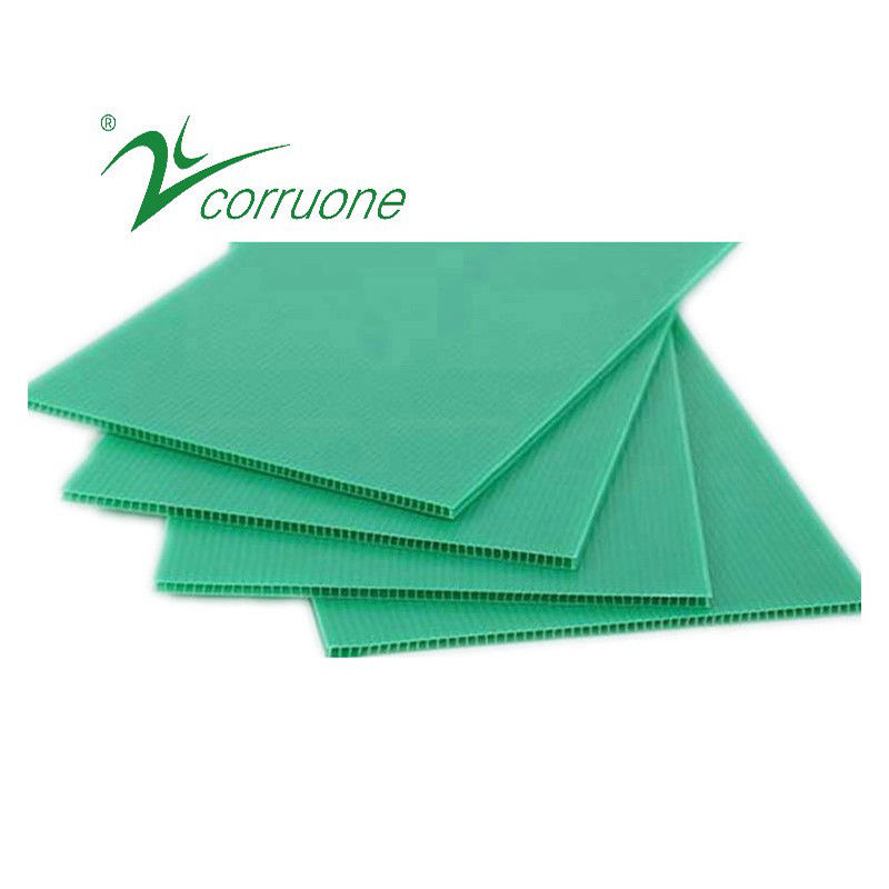les blancs de signe de 4mm 5mm 4x8 Coroplast ont réutilisé les feuilles en plastique ondulées
