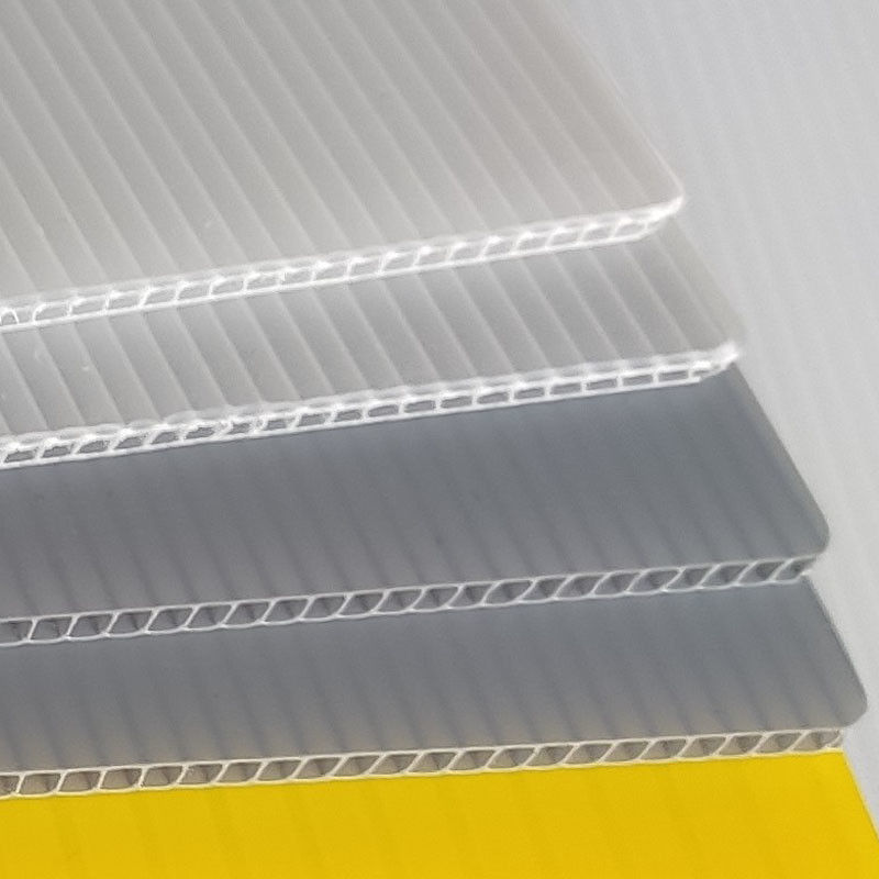 feuille blanche de Corflute de protection de plancher de 6mm 12mm Correx ignifuge