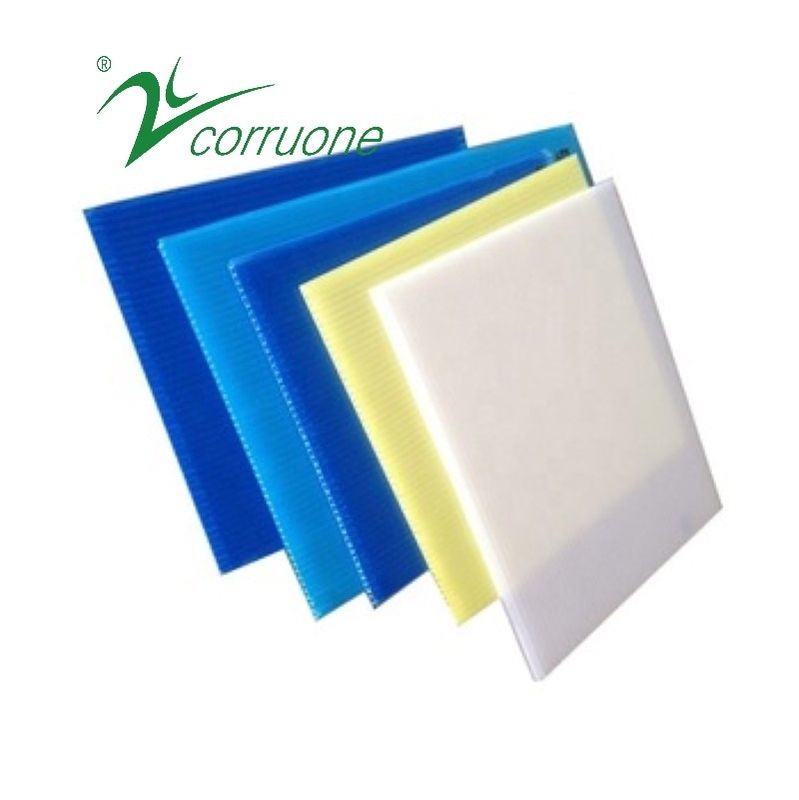 Petit pain noir de protection de plancher de la feuille 6mm 8mm Correx de Corflute