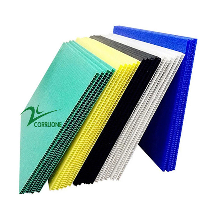 4x8 5mm Corflute couvre le noir creux de vert de feuille de protection de Corflute