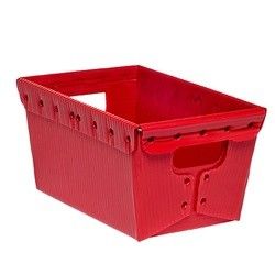 1.5mm-30mm pp a ridé vert-bleu blanc de boîtes de conditionnement en plastique