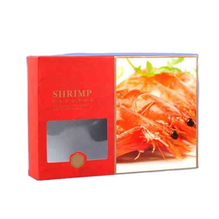 Les boîtes de rangement de Correx de fruits de mer de crevette imperméabilisent les récipients d'entreposage en plastique ondulés