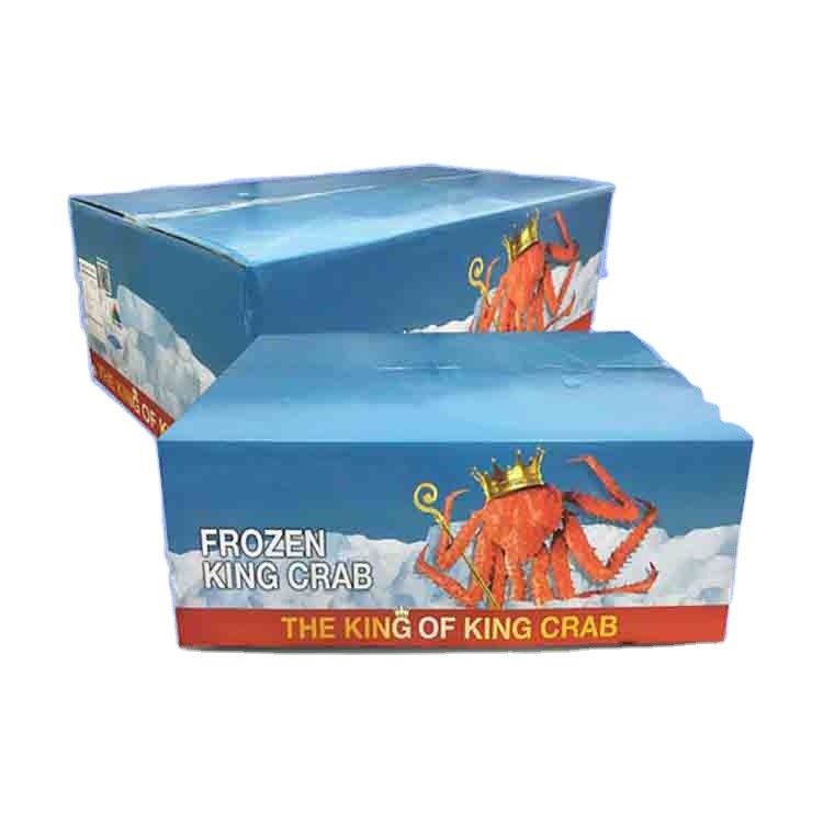 Les boîtes de rangement de Correx de fruits de mer de crevette imperméabilisent les récipients d'entreposage en plastique ondulés