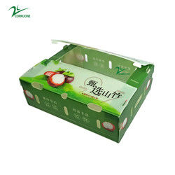 Le fruit de gombo de Corflute a ridé des boîtes que pp ont ridé le boîtier en plastique