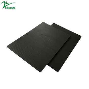Feuilles en plastique vertes du carton 4x8 des feuilles 5mm de Coroplast 4 x 8