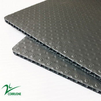 Feuilles en plastique vertes du carton 4x8 des feuilles 5mm de Coroplast 4 x 8
