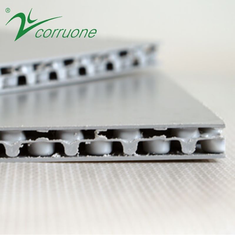 Petit pain en plastique ondulé de protection de la couverture 2mm-12mm Correx d'anti glissement