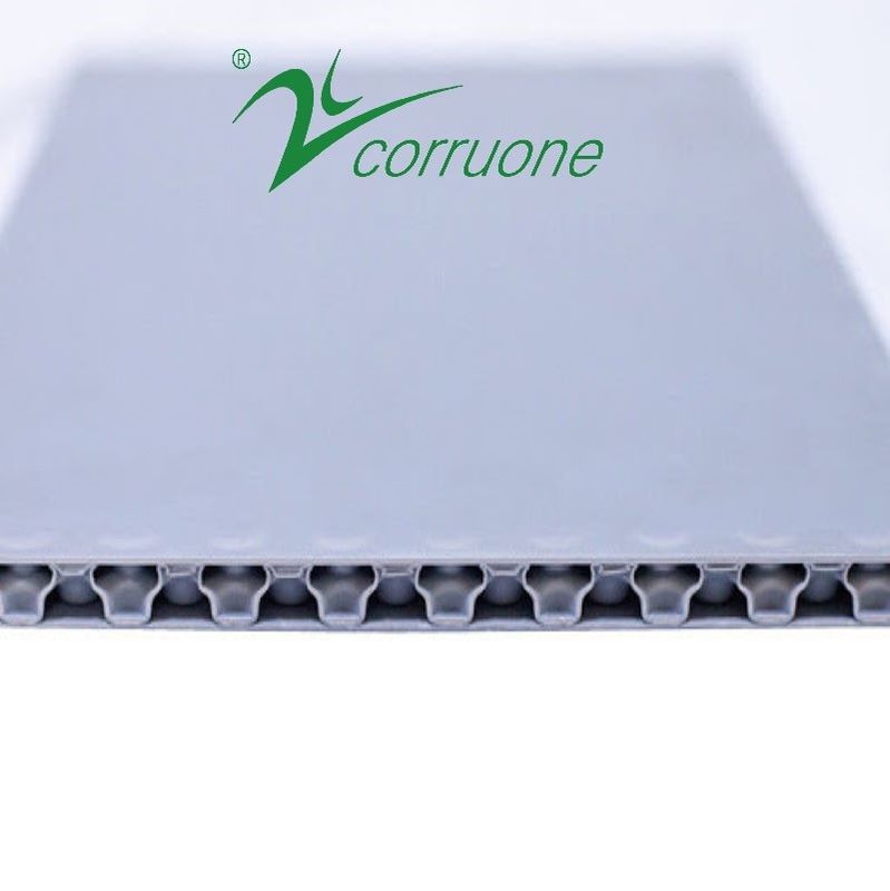 Petit pain en plastique ondulé de protection de la couverture 2mm-12mm Correx d'anti glissement