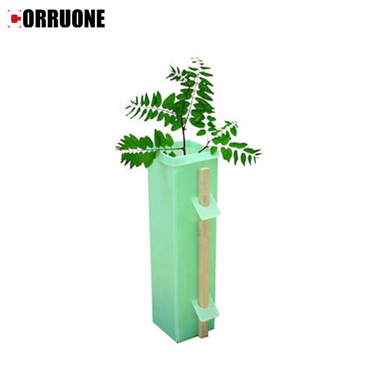 Corruone Chine Vente à chaud Protecteurs d'arbres en plastique ondulé en PP imperméable à l'eau