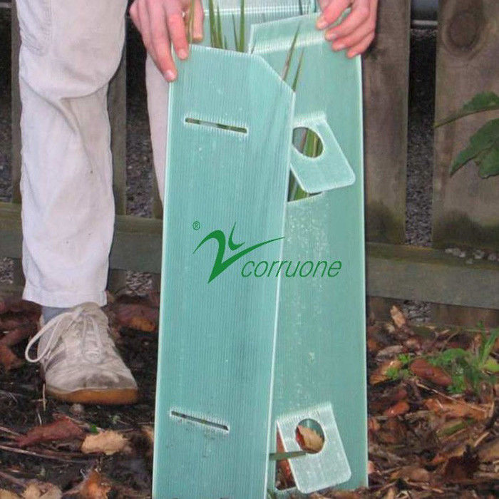 Des protecteurs d'arbres en plastique ondulé en rouleau ondulé en polypropylène de Corruone