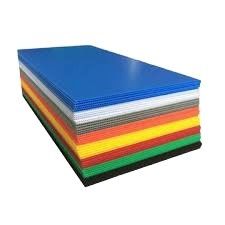 4mm Corflute ont ridé la feuille en plastique de protection de plancher de couverture pour la construction